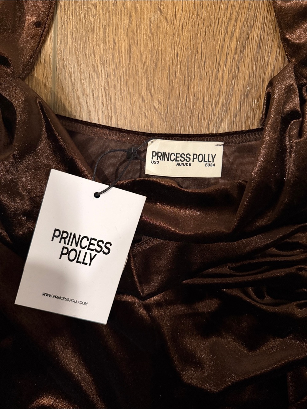 NWT PRINCESS POLLY Ruelle Halter Bodysuit - Picture 8 of 9